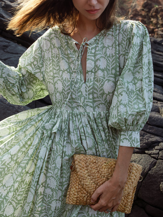 Boho Botanica Block & Bloom Dress Buy 1 Get 1 FREE Today