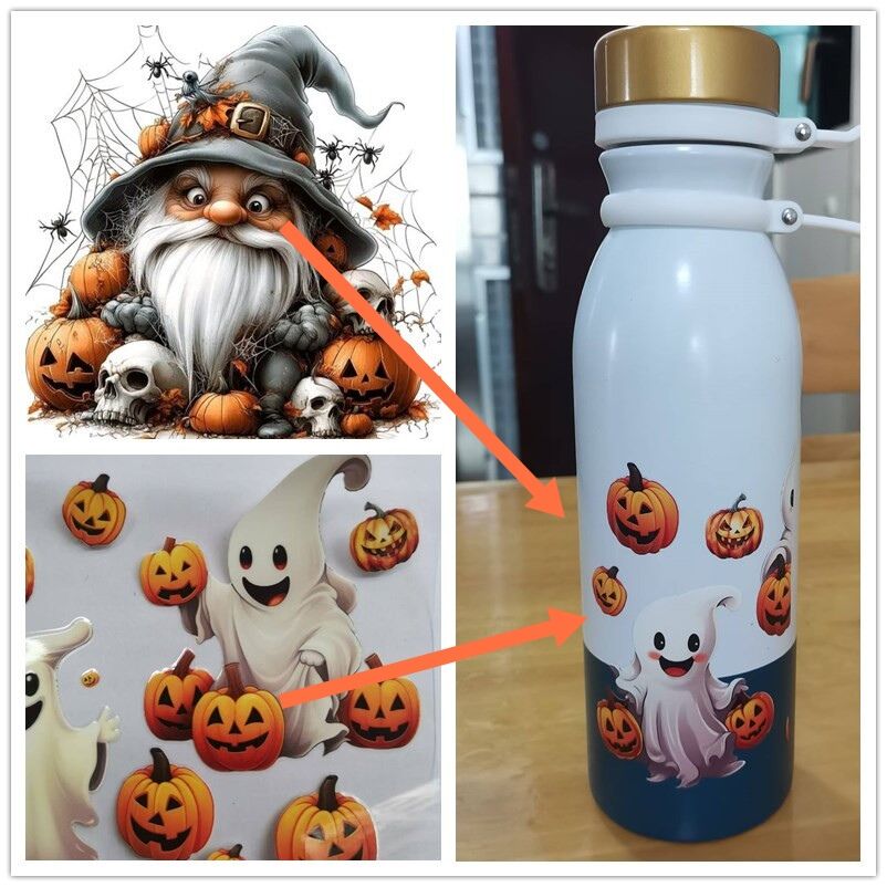 Spooky Color changing Water Bottle