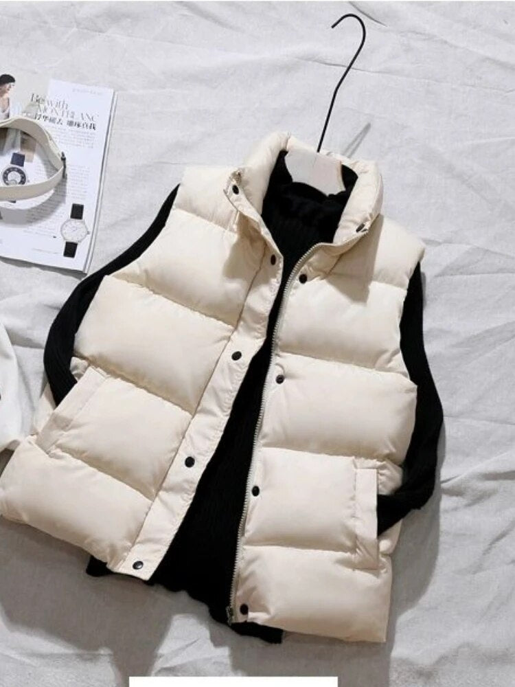 Oversized Puffer Jackets | Keep You Warm & Stylish | Beige