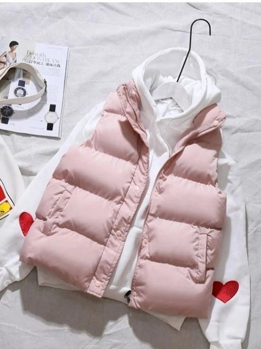 Übergroße Pufferjacken | Hält warm und ist stylisch | Rosa