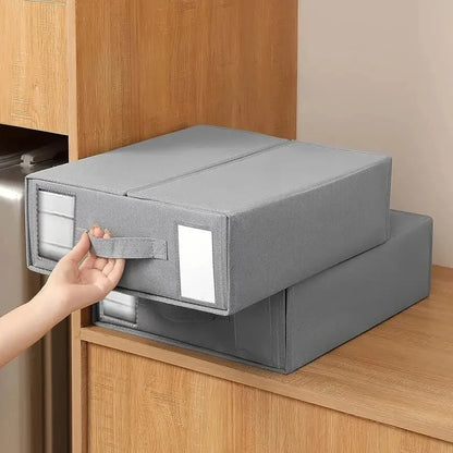 Einfache Bettlaken-Organizer-Box