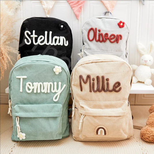 Fluffy Personalized Backpack for Kids