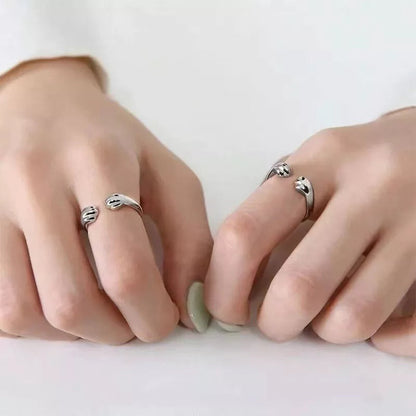 Paw Print Hug Ring - Buy 1 Get 1 FREE