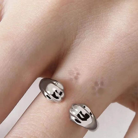 Paw Print Hug Ring - Buy 1 Get 1 FREE