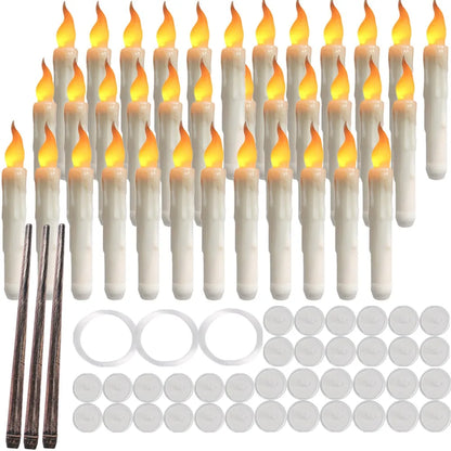 Juego de velas LED flotantes mágicas