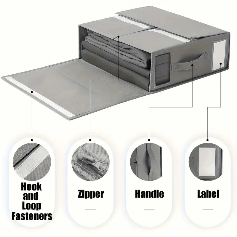 Einfache Bettlaken-Organizer-Box