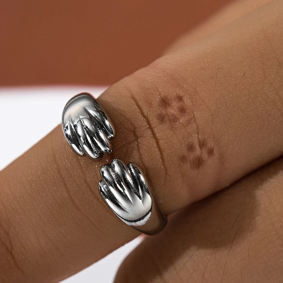 Paw Print Hug Ring - Buy 1 Get 1 FREE