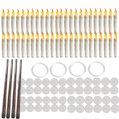Juego de velas LED flotantes mágicas