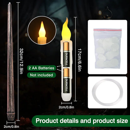 Juego de velas LED flotantes mágicas
